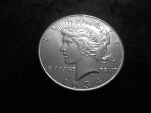 1934 Silver Peace Dollar