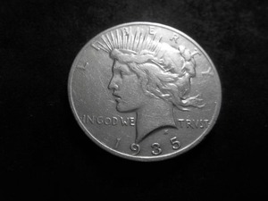 1935 S Peace Silver Dollar