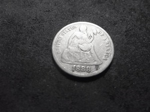 1888 Seated Liberty Dime