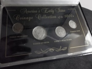 Collector Set Americas Early Issue. Coinage From The 1800s