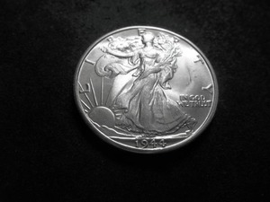 1944 D Walker Half Dollar