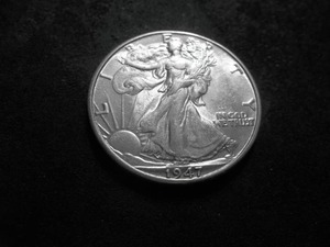 1947 D Walker Half Dollar