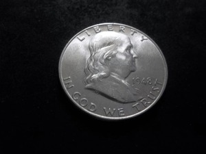1948 D Franklin Half Dollar