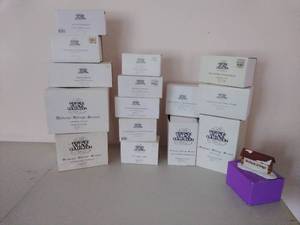 lot 101 image: 16 Pieces of Department 56 Heritage Village Collection Items in Boxes