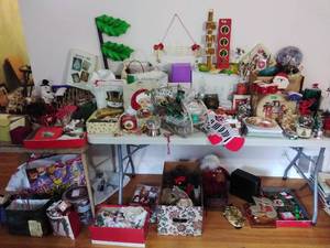 lot 104 image: Huge Collection of Christmas Decor