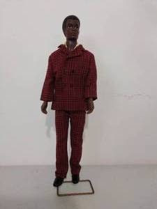 lot 69 image: Vintage 1968 Mattel African American Male Barbie Doll