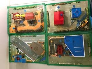 lot 50 image: Micro Machine Town- Set of 4