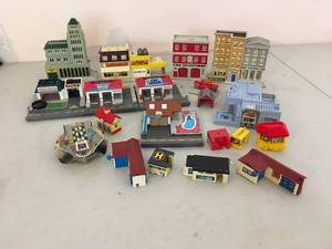 lot 51 image: Micro Machine Town Set