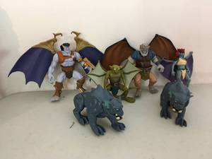 lot 56 image: Lot of Gargoyle Toys