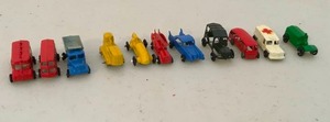 lot 86 image: Collection of Eleven Vintage Diecast Metal Cars