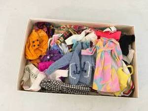 lot 109 image: Collection of Vintage Doll Clothes