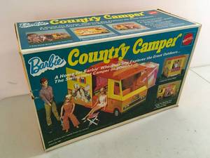 lot 92 image: Vintage Mattel Barbie Country Camper