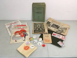 lot 208 image: Collection of Ephemera Including Moon Landing