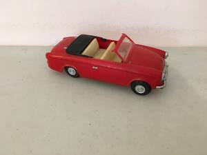lot 212 image: Vintage Red Plastic Convertible