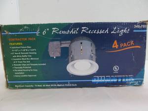 recessed lights