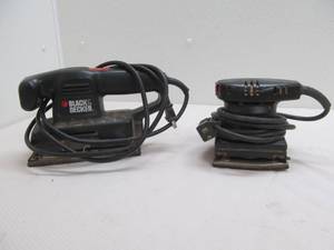 black and decker  sander, craftsman sander