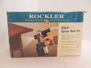 Rockler spray gun set