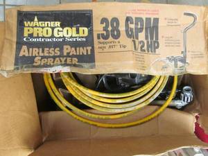 Airless paint sprayer