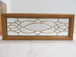 Glass window insert