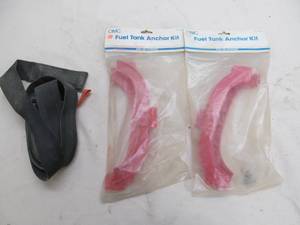 Fuel tank anchor kits, strap