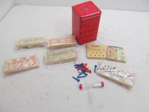 Wood games, tin