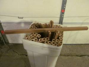 Deck railing spindles