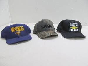 Vikings ,spam , Chevy cap