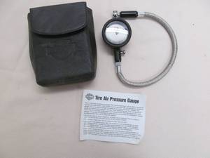 Harley Davidson tire pressure gauge, tread depth gauge