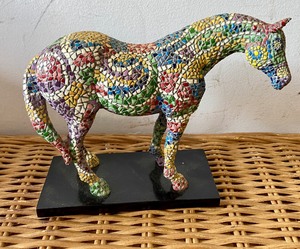 lot 8 image: Fun Kitchen & Decor Lot Including Trail of Painted Ponies Horse