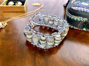 lot 48 image: Earrings, Necklace, Bracelet and Vera Bradley CaseWallet