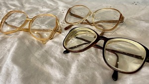 lot 49 image: Three Pairs of Vintage Eyeglasses- Prescription Lenses