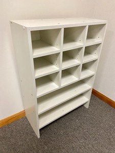lot 56 image: White Storage Cabinet