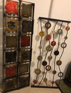 lot 88 image: Two Pieces of Wall Art