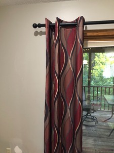 lot 171 image: Lot of 6 Curtain Panels