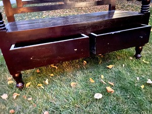 lot 168 image: Decorative Bench