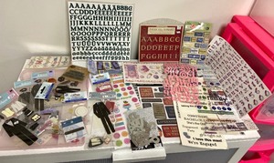 lot 105 image: Stickers Galore Lot #1- Crafting