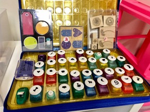 lot 106 image: Punches & Stamps for Crafting