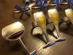 lot 183 image: Lot of Fun Napkin Rings