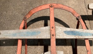 lot 200 image: Vintage Radio Flyer Sled