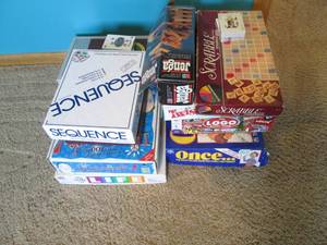 lot 34 image: Large Lot of Board Games, Playing C...
