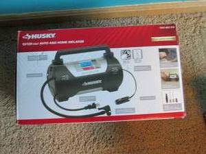 lot 47 image: Husky 12120V Auto & Home Inflator ...