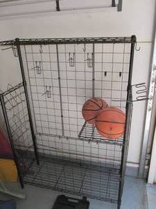 lot 61 image: Metal ContainerBasket With Basketb...