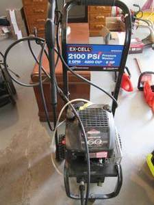 lot 108 image: Ex-Cell 2,100 PSI Pressure Washer 6...