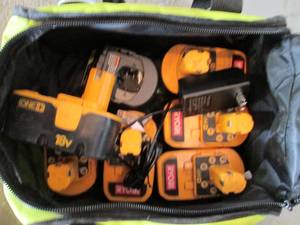 lot 111 image: Ryobi High Quality Carry Case With ...