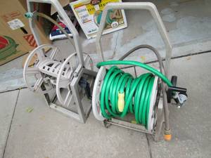 lot 131 image: 2 Hose Reels, 1 With Hose...
