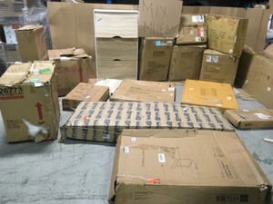 Assorted indoor furniture tables and more See pics