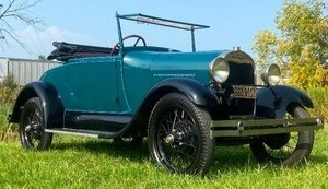 lot 1 image: 1928 Ford Model-A Roadster --- NO RESERVE