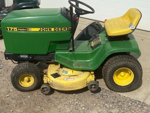 lot 6 image: John Deere 175-Hydro Lawn Tractor