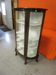 Vintage Curio Cabinet 16x35x57