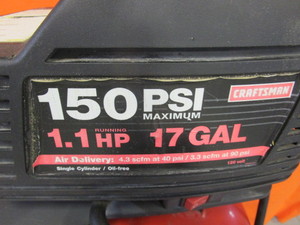 Craftsman Air Compressor